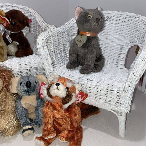 Ty Beanie Babies Bundle Vintage Dogs Cats And Other Furry Friends - Picture 5 of 11